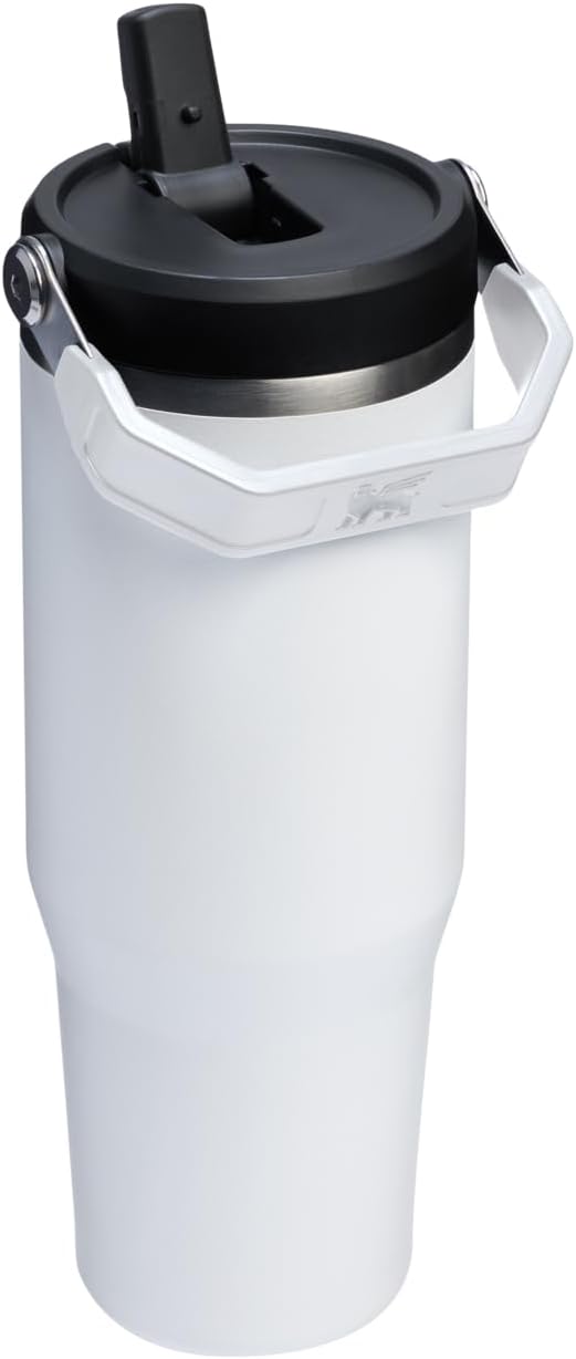 STANLEY IceFlow 2.0 - Vaso con pajita, 30 onzas, tiza | Asa de fáci...