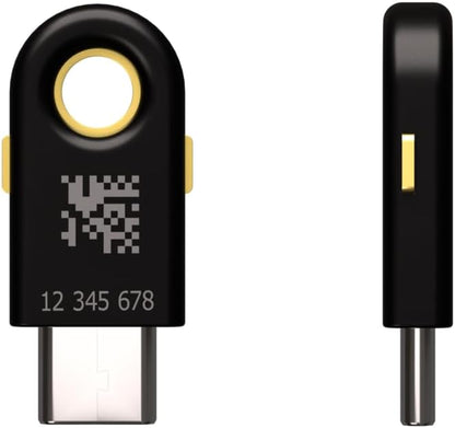 Yubico - YubiKey 5C - Clave de seguridad de autenticación multifact...