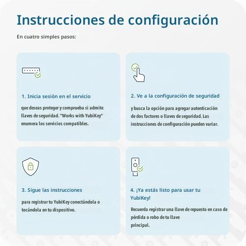 Yubico - YubiKey 5 Nano C - Clave de seguridad de autenticación mul...