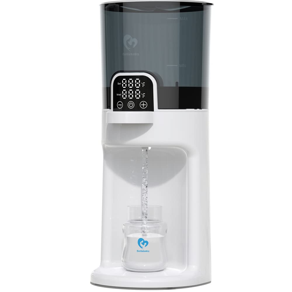 Bellababy Calentador instantáneo de biberones, dispensador de agua...