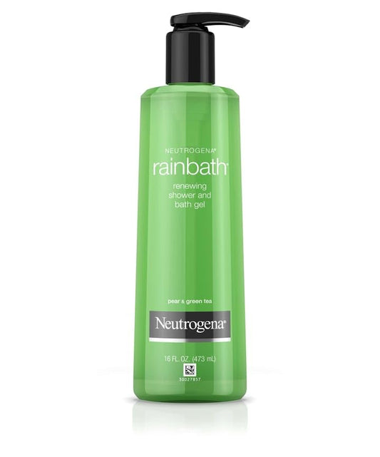 Neutrogena Rainbath - Gel renovador de ducha y baño, pera y té verd...