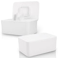 LEQXGO - Paquete de 2 dispensadores de toallitas para bebés, dispen...