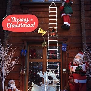 Toodour Luces LED de Navidad – Luces decorativas de Navidad de 11.5...