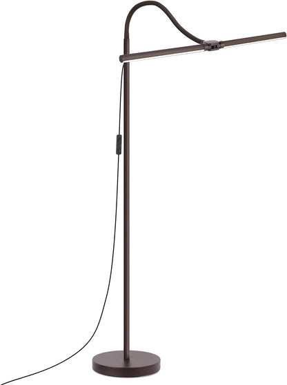 Lámpara de pie, 18 W\/2000 lúmenes, lámpara de pie LED brillante co...