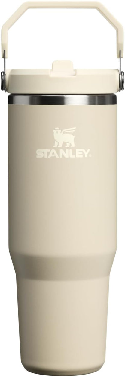 STANLEY IceFlow 2.0 - Vaso con pajita, 30 onzas, almendra tostada |...