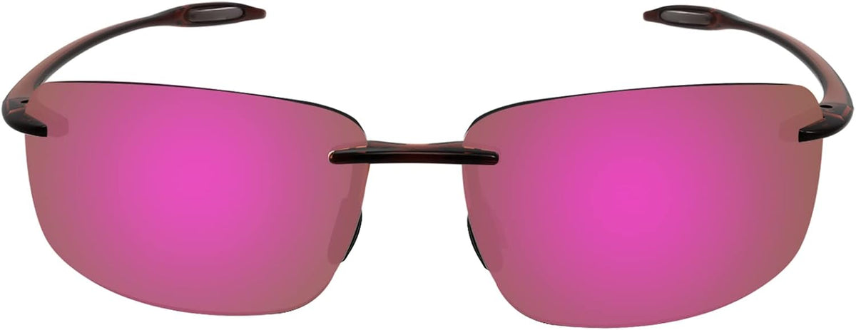 JULI Gafas de sol deportivas para hombres y mujeres, marco Tr90 sin...