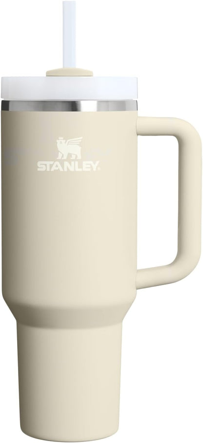 STANLEY Quencher H2.0 Flow State - Vaso de 40 onzas, almendra tosta...