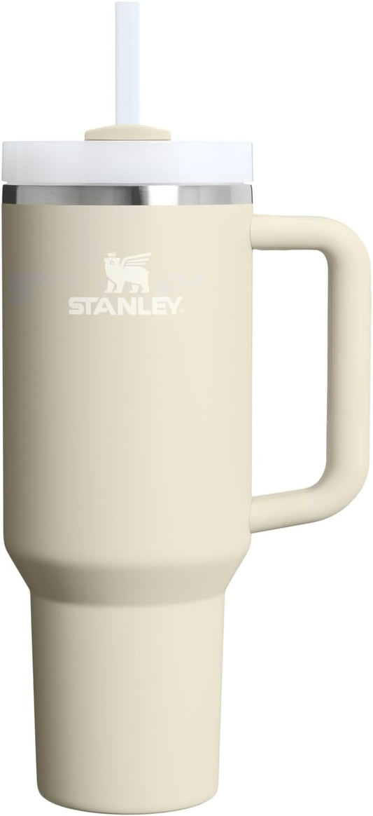 STANLEY Quencher H2.0 Flow State - Vaso de 40 onzas, almendra tosta...