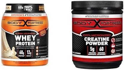 Paquete de Body Fortress Super Advanced, vainilla 1.78 libras + Bod...