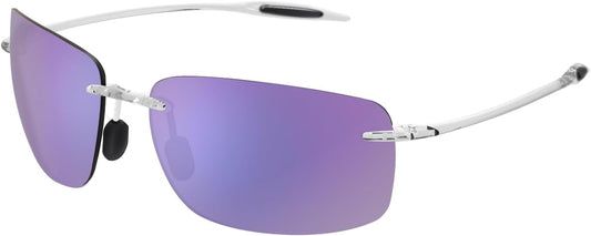 JULI Gafas de sol deportivas para hombres y mujeres, marco Tr90 sin...