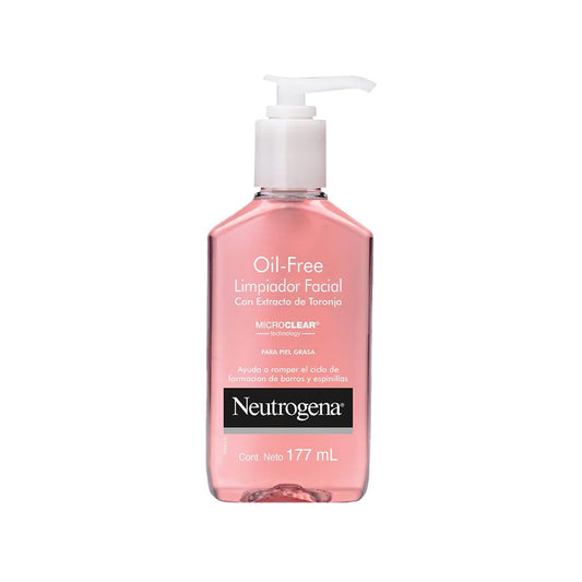 Neutrogena Limpiador de Acné de Pomelo Rosa Sin Aceite para Limpiez...