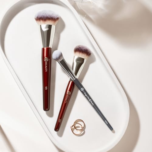 BK Beauty Set de brochas - A506, 109 y 101 para corrector, base con...