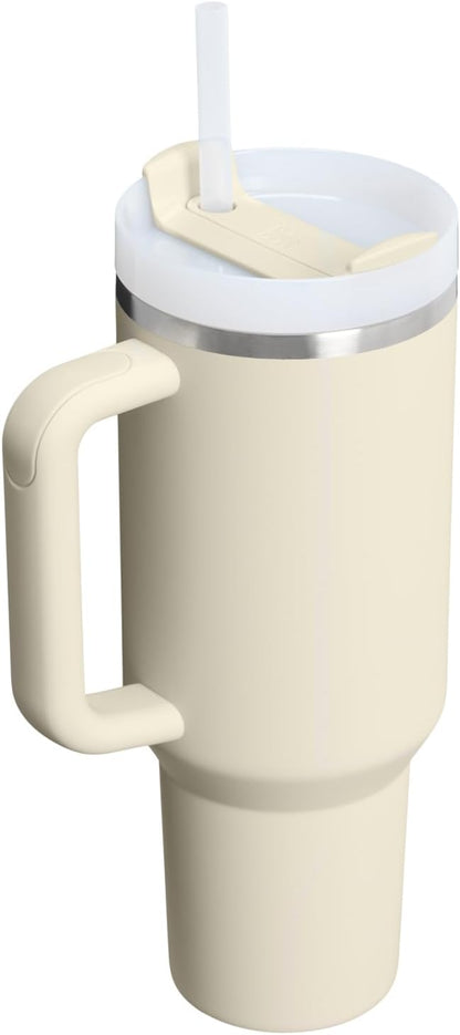 STANLEY Quencher H2.0 Flow State - Vaso de 40 onzas, almendra tosta...