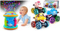Tsomtto Press and Go - Coches de animales con luz y juguetes musica...