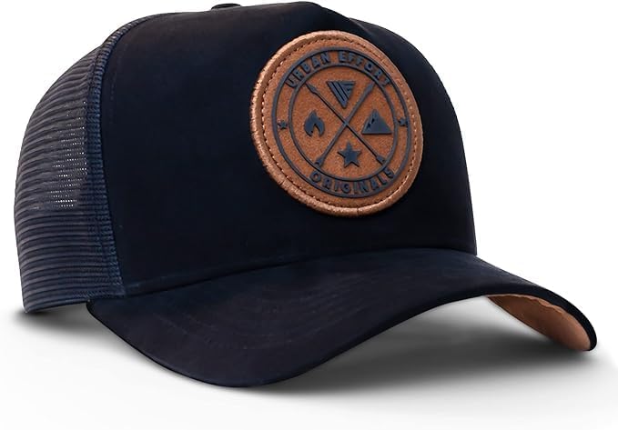 Urban Effort Trucker Hat para hombre – Gorra de béisbol con parte t...