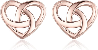 ChicSilver Pendientes celtas para mujer de plata de ley hipoalergén...