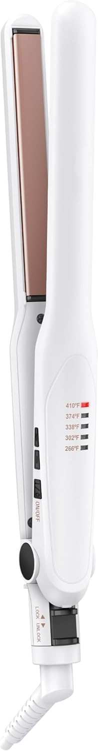 Conair - Plancha de cerámica doble de 1\/2 pulgada | Plancha plana...