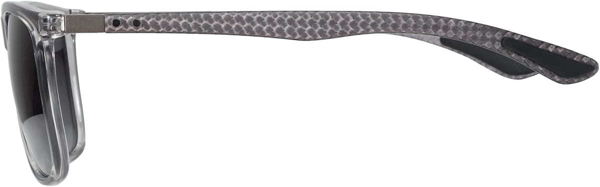 ZENOTTIC Gafas de sol polarizadas cuadradas para hombre, ultraliger...