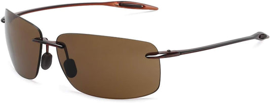 JULI Gafas de sol deportivas para hombres y mujeres, marco Tr90 sin...