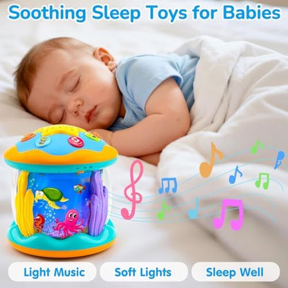 Tsomtto Press and Go - Coches de animales con luz y juguetes musica...