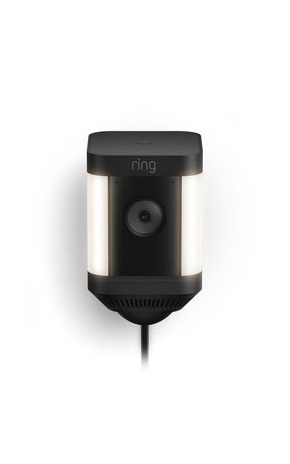 Cámara con luz de enfoque con enchufe Ring Plus: seguridad para tu...