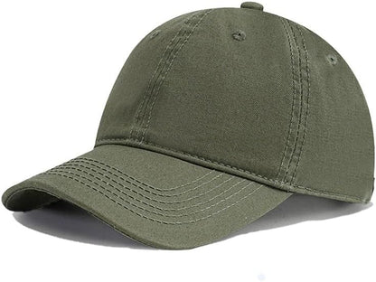 Paquete de 6 gorras de béisbol unisex de algodón lavado vintage, su...