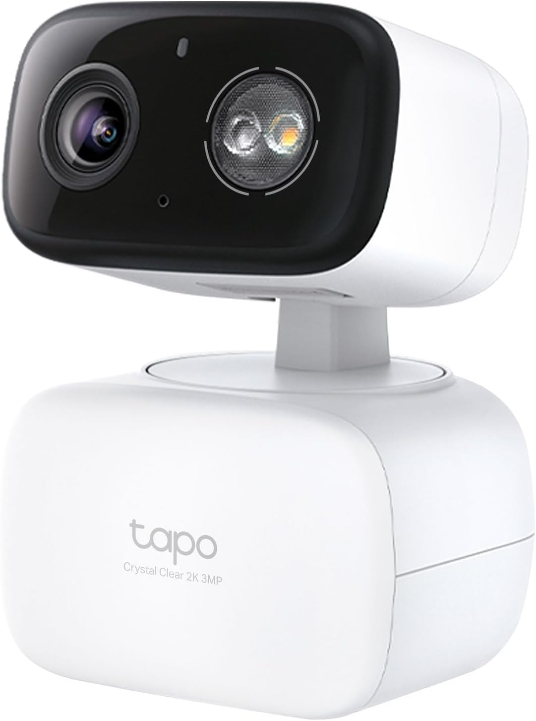 Tapo Cámara de seguridad 2K Pan Tilt para monitor de bebé, cámara d...