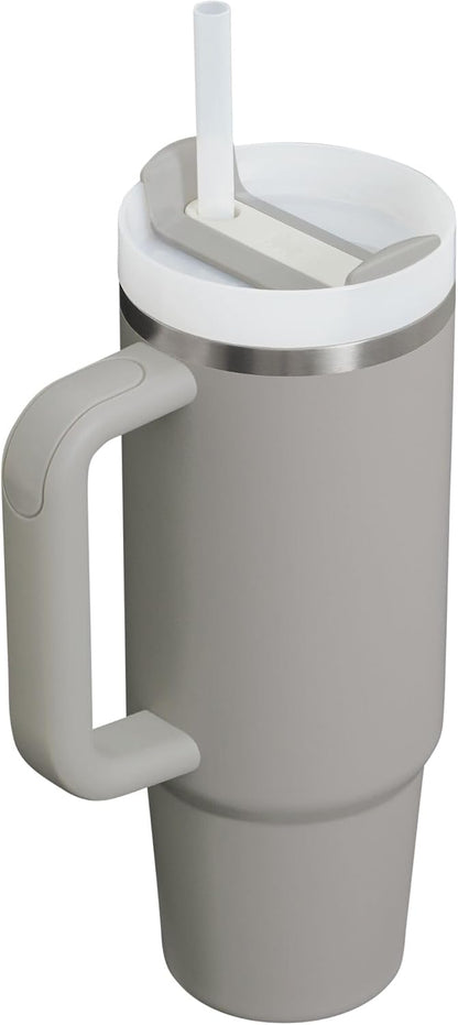 Stanley Quencher H2.0 - Vaso de acero inoxidable con asa, pajilla y...