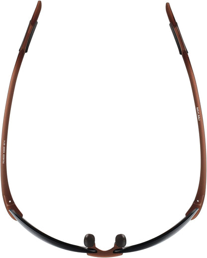 JULI Gafas de sol deportivas para hombres y mujeres, marco Tr90 sin...