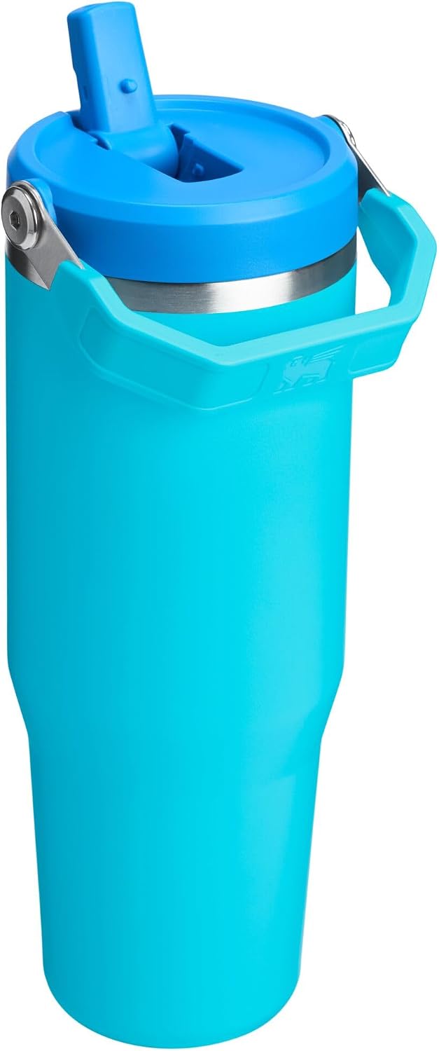 STANLEY IceFlow 2.0 - Vaso con pajita, 30 onzas, Splash | Asa de fá...
