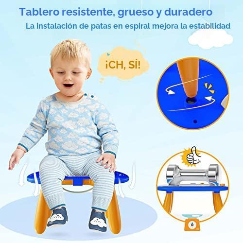 Kikidex Juguetes para niños de 1 a 3 años, tablero magnético de dib...