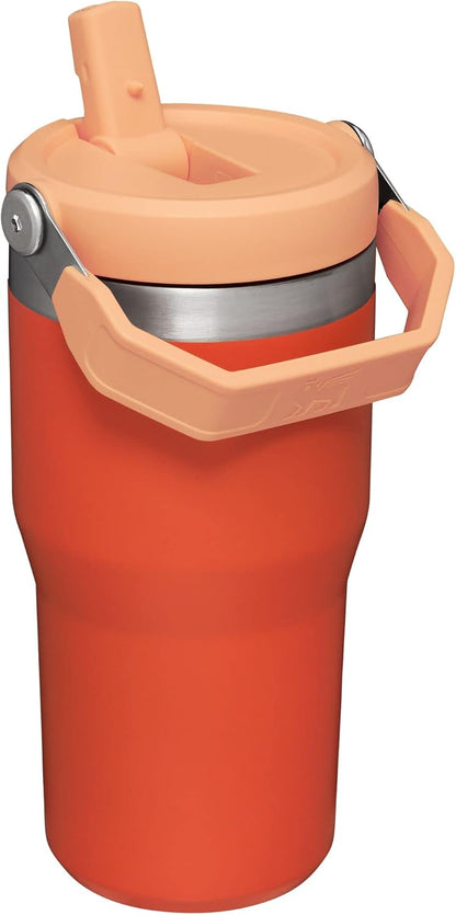 Vaso Stanley IceFlow Flip con pajita y asa, 20 oz | Tapa giratoria...