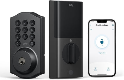 eufy Security Smart Lock C30, cerradura de puerta de entrada sin ll...