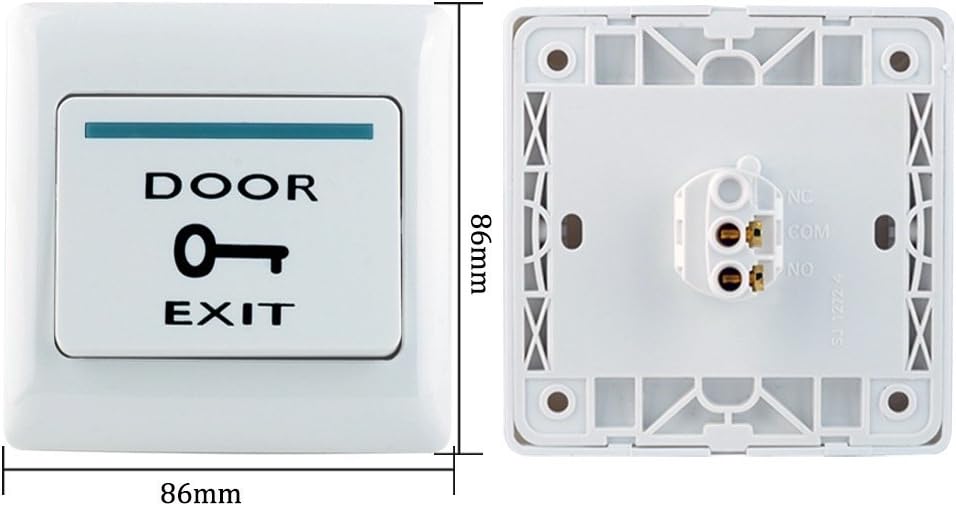 LIBO Kit completo de teclado de control de acceso RFID 125KHz con b...