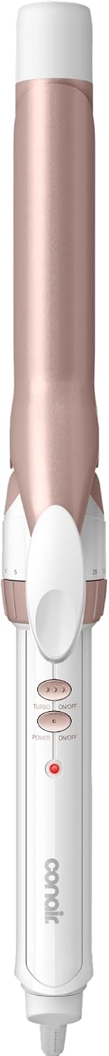 Conair - Plancha rizadora de cerámica doble, barril de 1 pulgada |...