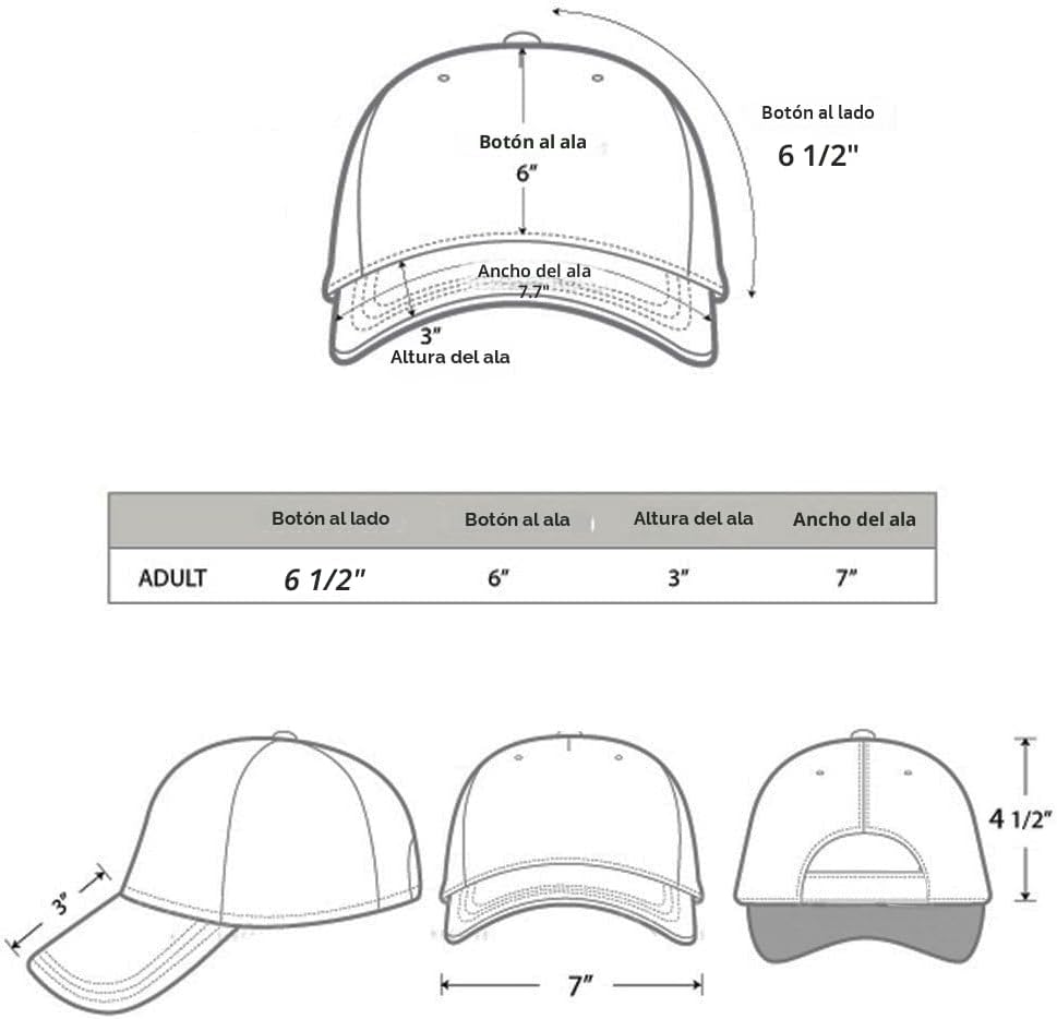 Gorra de béisbol Falari, talla ajustable para entrenamientos de car...