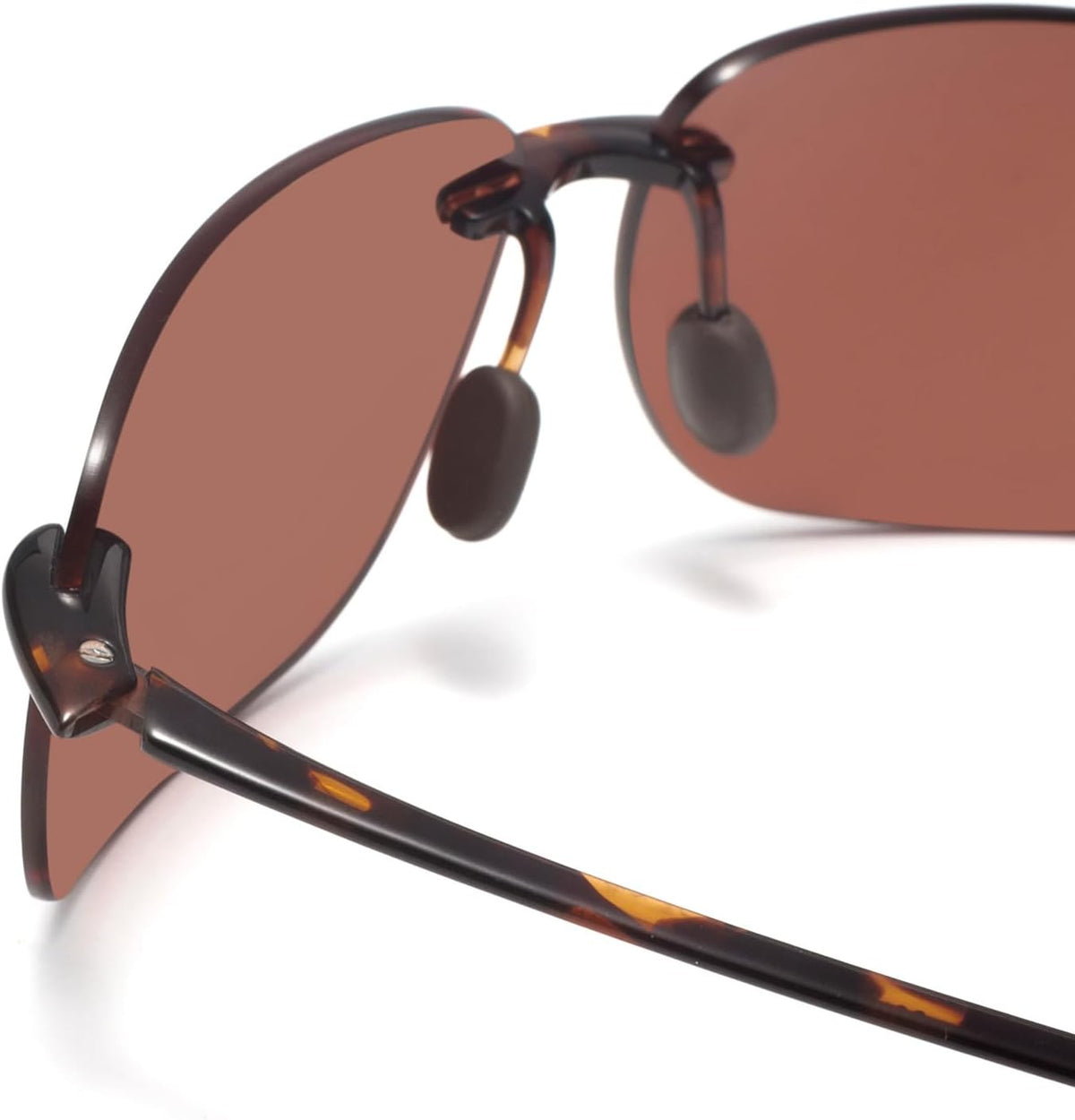 JULI Gafas de sol deportivas para hombres y mujeres, marco Tr90 sin...