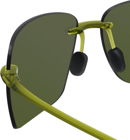 JULI Gafas de sol deportivas para hombres y mujeres, marco Tr90 sin...