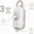 keepigo Dispensador de toallitas para pañales | Organizador portáti...