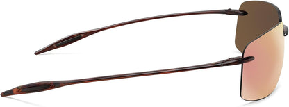 JULI Gafas de sol deportivas para hombres y mujeres, marco Tr90 sin...