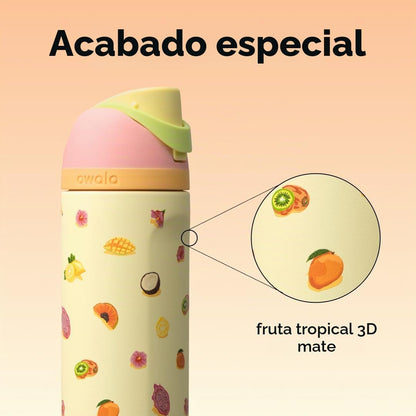 Owala FreeSip - Botella de agua de acero inoxidable de 32 oz Just Ripe