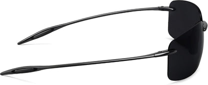 JULI Gafas de sol deportivas para hombres y mujeres, marco Tr90 sin...