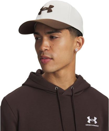 Under Armour Gorra para hombre Blitzing con tecnología Stretch Fit