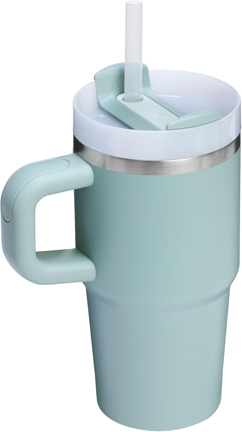 Stanley Quencher H2.0 - Vaso de acero inoxidable con asa\/pajilla\/...