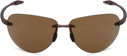 JULI Gafas de sol deportivas para hombres y mujeres, marco Tr90 sin...