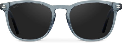 WMP Eyewear - Gafas de sol polarizadas modernas y redondas para hom...