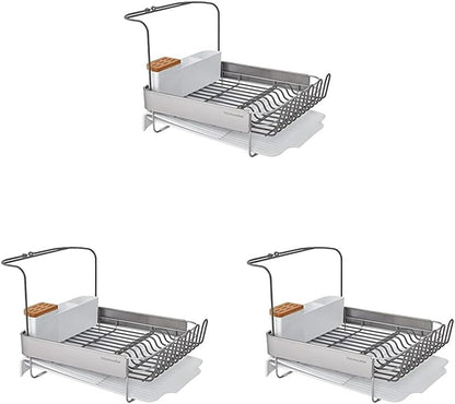 KitchenAid Escurridor de platos expandible de tamaño completo compa...