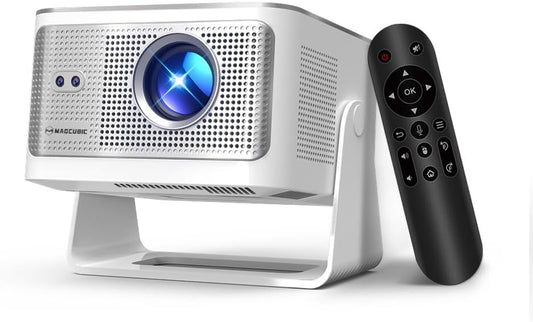 Magcubic Proyector inteligente con WiFi6 y Bluetooth5.4, portátil |...