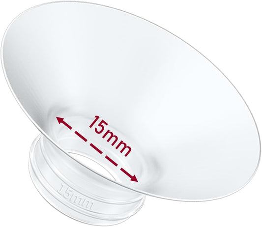 1 pieza de inserto de brida para extractor de leche de 15 mm compat...