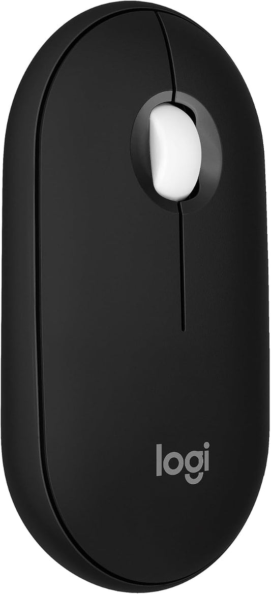 Ratón inalámbrico Bluetooth Logitech M350s Pebble 2 - Negro | Delga...